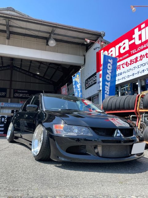 Hara-Tire Stance ランエボ WIDE BODY | 福岡県直方市、北九州市で
